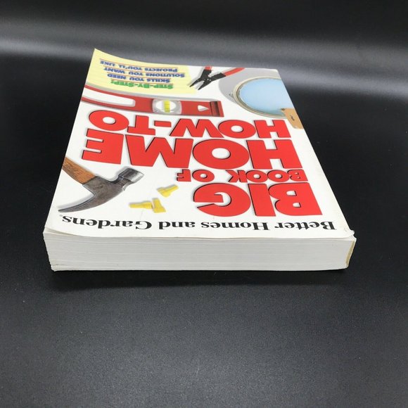 Big Book of Home How-To Paperback Better Homes &. Gardens - Picture 5 of 12